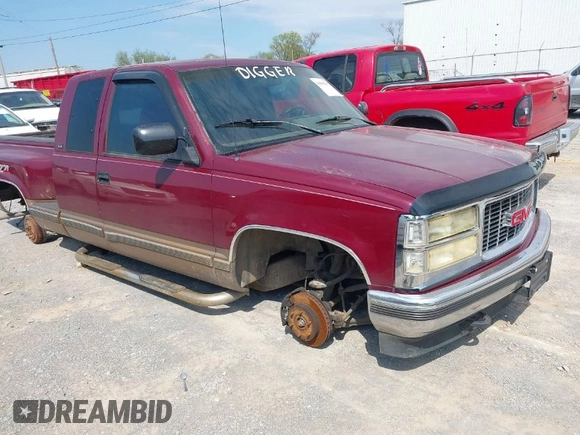 1994 GMC Sierra 1500 z VIN 2GTEK19K4R1561409, wystawiony jako IAAI lot #41903157 z przebiegiem 416 719 mil mil oraz . Historia ofert i sprzedaży dostępna na DreamBid. Obrazek 1.