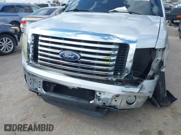 2011 Ford F-150 XL with VIN 1FTFW1CF8BFB09806, listed as a IAAI auction lot 38661944 with 1 mi miles. Bid and sale history available at carsss.com. Image 10.