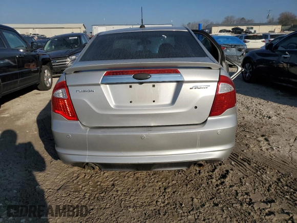 2010 Ford Fusion SPORT with VIN 3FAHP0KC9AR399214, listed as a Copart auction lot 48219165 with 202,015 mi miles and Salvage Title. Bid and sale history available at carsss.com. Image 6.