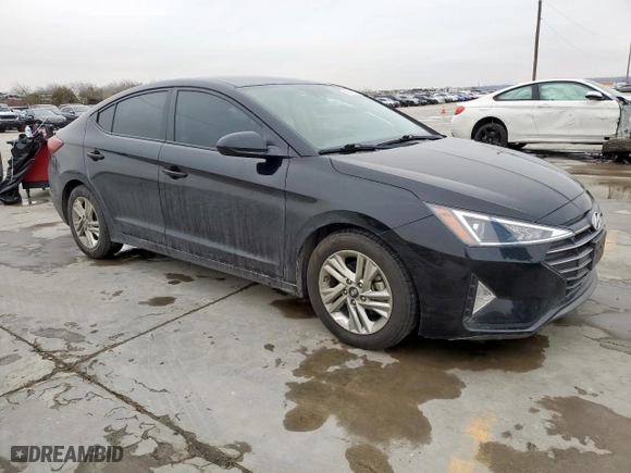 2019 Hyundai Elantra Preferred with VIN KMHD84LF5KU867239, listed as a Copart auction lot 45958375 with 66,174 mi miles and Salvage Title. Bid and sale history available at carsss.com. Image 4.