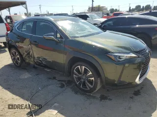 2022 Lexus UX with VIN JTHX3JBH9N2053479, listed as a Copart auction lot 70495194 with 36,481 mi miles and Salvage Title. Bid and sale history available at carsss.com. Image 4.