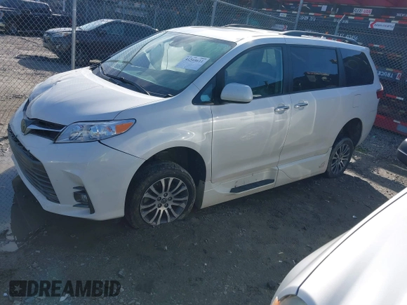 2020 Toyota Sienna XLE Auto Access Seat with VIN 5TDYZ3DCXLS029196, listed as a IAAI auction lot 41569611 with 50,319 mi miles and . Bid and sale history available at DreamBid. Image 20.