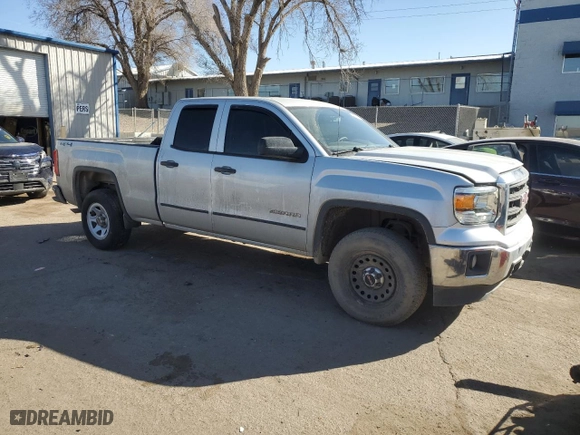 2015 GMC Sierra 1500 with VIN 1GTV2TEH9FZ191857, listed as a Copart auction lot 45037065 with 289,979 mi miles and Salvage Title. Bid and sale history available at carsss.com. Image 4.