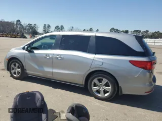 2020 Honda Odyssey EX-L with VIN 5FNRL6H78LB072721, listed as a Copart auction lot 48892095 with 39,634 mi miles and Salvage Title. Bid and sale history available at carsss.com. Image 2.