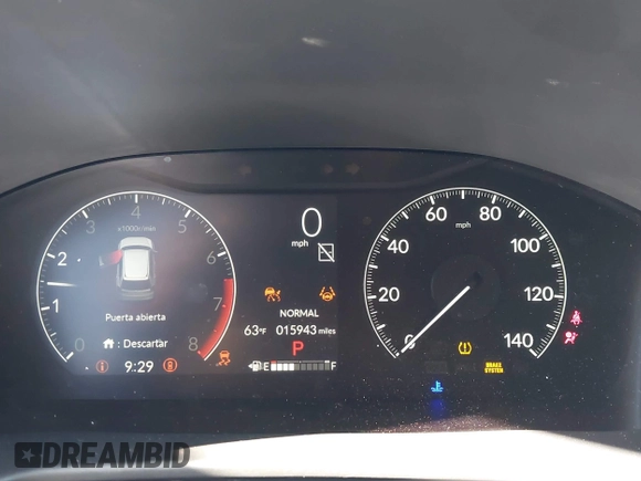 2024 Honda CR-V EX-L with VIN 2HKRS3H79RH334659, listed as a IAAI auction lot 41708201 with 15,943 mi miles and . Bid and sale history available at DreamBid. Image 7.