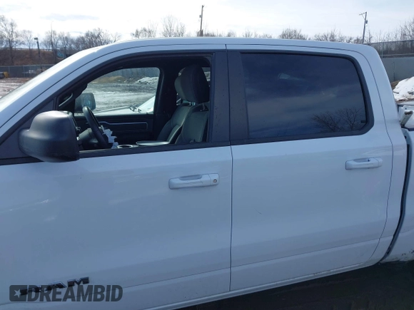 2022 Ram 1500 Big Horn with VIN 1C6RRFFG2NN376334, listed as a IAAI auction lot 41661888 with 54,679 mi miles. Bid and sale history available at carsss.com. Image 14.