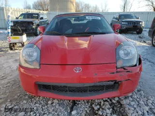 2002 Toyota MR2 Spyder with VIN JTDFR320720051674, listed as a Copart auction lot 44495865 with 76,439 mi miles and Clean Title. Bid and sale history available at carsss.com. Image 5.