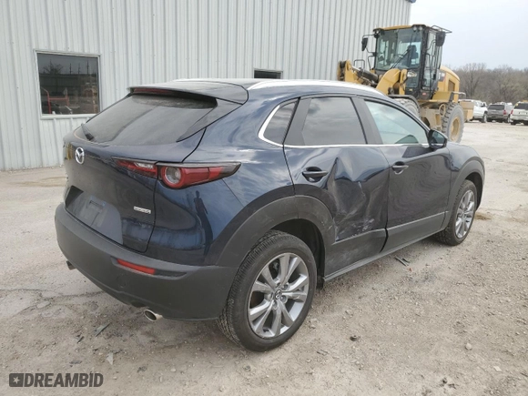2023 Mazda CX-30 2.5 S Select Package with VIN 3MVDMBBM0PM583452, listed as a Copart auction lot 50622745 with 4,547 mi miles and Salvage Title. Bid and sale history available at carsss.com. Image 3.