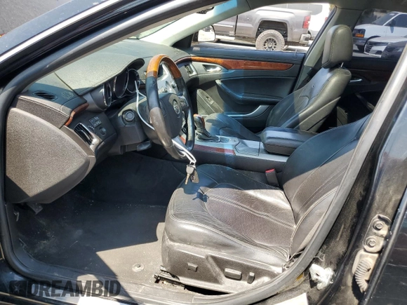 2012 Cadillac CTS with VIN 1G6DF8E50C0112985, listed as a Copart auction lot 64848474 with 167,850 mi miles and Salvage Title. Bid and sale history available at DreamBid. Image 7.