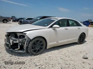 2014 Lincoln MKZ Hybrid with VIN 3LN6L2LU4ER826669, listed as a Copart auction lot 57282505 with 163,327 mi miles and Salvage title. Bid and sale history available at DreamBid. Image 1.