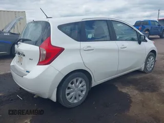2015 Nissan Note SV with VIN 3N1CE2CP0FL447655, listed as a IAAI auction lot 42758576 with 174,745 mi miles and . Bid and sale history available at DreamBid. Image 4.