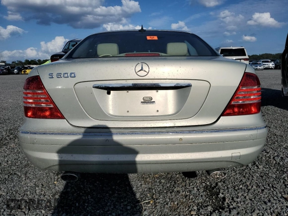 2004 Mercedes-Benz S with VIN WDBNG76J54A402895, listed as a Copart auction lot 74295774 with Not Provided miles and Salvage Title. Bid and sale history available at DreamBid. Image 6.