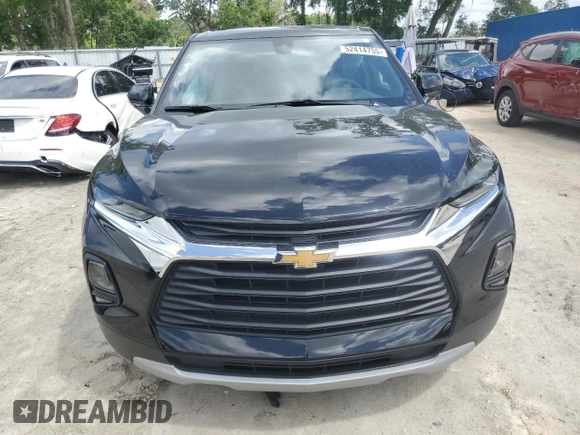 2022 Chevrolet Blazer LT z VIN 3GNKBCR41NS127535, wystawiony jako Copart lot #52414755 z przebiegiem 16 771 mil mil oraz Nie do naprawy • Non repairable. Historia ofert i sprzedaży dostępna na DreamBid. Obrazek 5.
