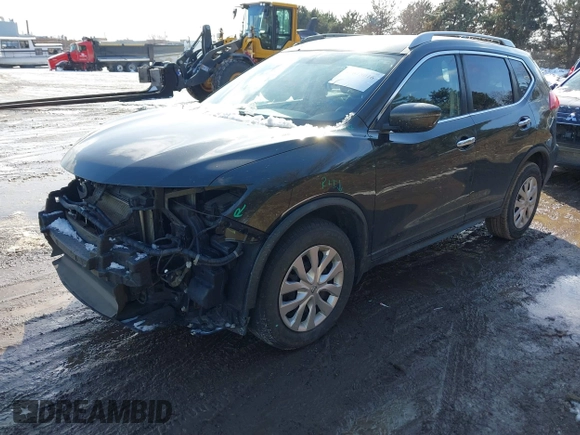 2017 Nissan Rogue SV with VIN KNMAT2MVXHP518360, listed as a IAAI auction lot 41618016 with 140,684 mi miles and . Bid and sale history available at carsss.com. Image 18.