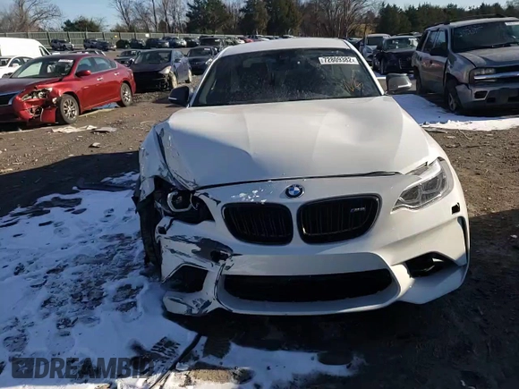 2018 BMW M2 z VIN WBS1J5C54JVA12691, wystawiony jako Copart lot #72809382 z przebiegiem Nie podano mil oraz . Historia ofert i sprzedaży dostępna na DreamBid. Obrazek 11.