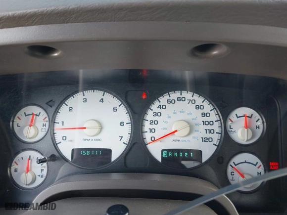 2005 Dodge Ram 1500 SLT with VIN 1D7HA18N85J581728, listed as a IAAI auction lot 41743367 with 158,111 mi miles. Bid and sale history available at carsss.com. Image 7.