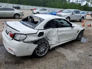 2017 BMW M4 with VIN WBS3U9C58HP970803, listed as a Copart auction lot 60145424 with 70,873 mi miles and Salvage Title. Bid and sale history available at carsss.com. Image 3.