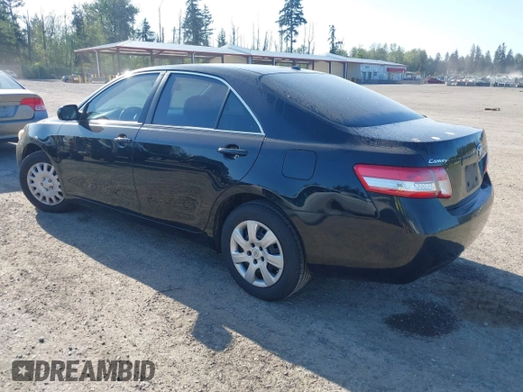 2011 Toyota Camry LE with VIN 4T1BF3EK4BU743464, listed as a IAAI auction lot 42174394 with 267,345 mi miles. Bid and sale history available at carsss.com. Image 3.