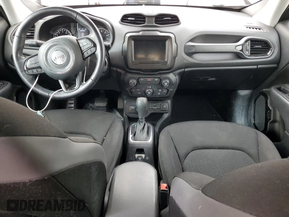 2018 Jeep Renegade Altitude with VIN ZACCJBBB5JPH48064, listed as a Copart auction lot 49410825 with 57,315 mi miles and Salvage title. Bid and sale history available at DreamBid. Image 8.