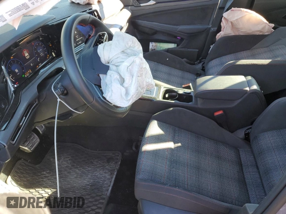 2024 Volkswagen GTI SE с VIN WVWRA7CD3RW130957, выставлен на аукционе Copart как лот 47041145 с пробегом 9 126 миль миль и Списание • Salvage title. История ставок и продаж доступна на DreamBid. Изображение 7.