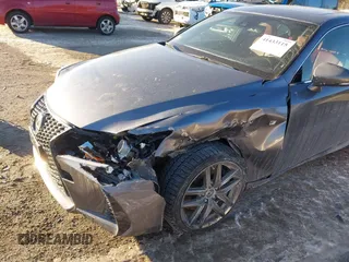 2018 Lexus IS 300 with VIN JTHC81D29J5033119, listed as a IAAI auction lot 41433115 with 42,025 mi miles and . Bid and sale history available at DreamBid. Image 6.