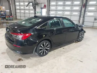 2023 Honda Civic Sedan EX with VIN 2HGFE1F74PH309693, listed as a IAAI auction lot 41783823 with 35,815 mi miles. Bid and sale history available at carsss.com. Image 4.