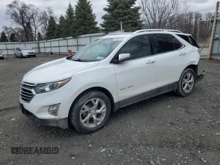 2018 Chevrolet Equinox Premier with VIN 2GNAXVEV2J6287536, listed as a Copart auction lot 50690725 with 21,780 mi miles and Salvage Title. Bid and sale history available at DreamBid. Image 1.