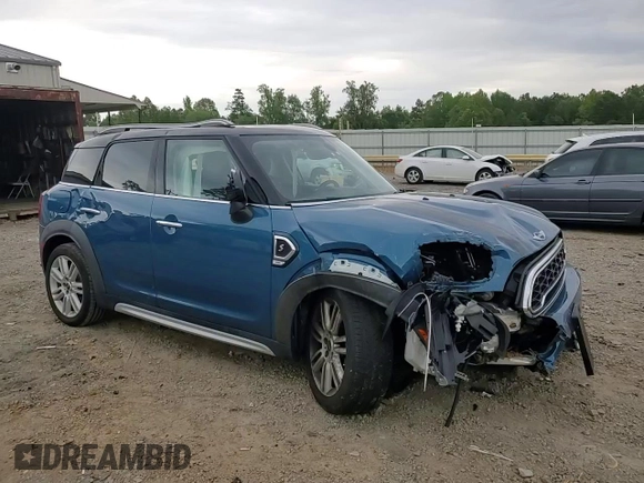 2018 MINI Countryman Cooper S with VIN WMZYT3C39J3E93309, listed as a Copart auction lot 60558285 with 50,907 mi miles and Salvage title. Bid and sale history available at DreamBid. Image 14.