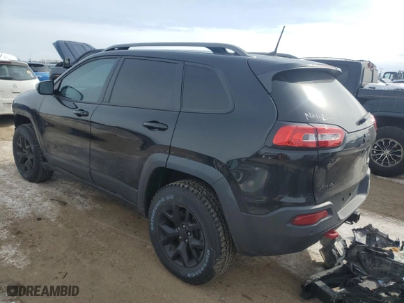 2018 Jeep Cherokee Trailhawk with VIN 1C4PJMBX9JD517630, listed as a Copart auction lot 45723935 with 73,903 mi miles and Salvage Title. Bid and sale history available at carsss.com. Image 2.
