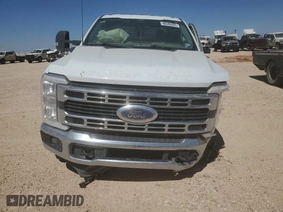2024 Ford F-350 XL with VIN 1FT8W3DT3RED56465, listed as a Copart auction lot 48346205 with Not Provided miles and Salvage Title. Bid and sale history available at DreamBid. Image 5.