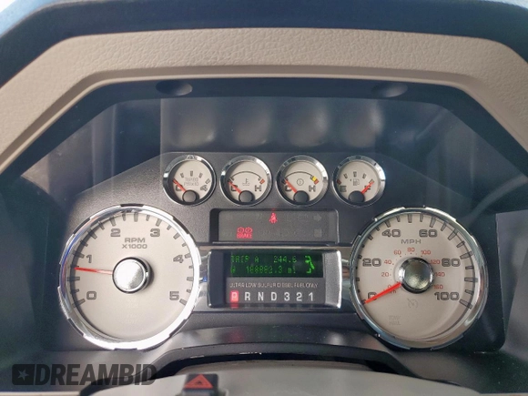 2008 Ford F-250 XL with VIN 1FTSW21R48EC48430, listed as a Copart auction lot 56991715 with 188,882 mi miles and Salvage title. Bid and sale history available at DreamBid. Image 9.