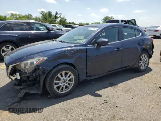 2016 Mazda 3 i Touring with VIN JM1BM1L75G1327736, listed as a Copart auction lot 62335675 with 93,925 mi miles and Salvage title. Bid and sale history available at DreamBid. Image 1.