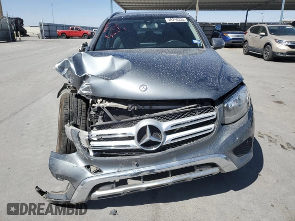 2016 Mercedes-Benz GLC with VIN WDC0G4KB5GF024619, listed as a Copart auction lot 49740335 with 35,169 mi miles and Salvage Title. Bid and sale history available at carsss.com. Image 5.