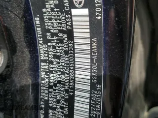 2005 Toyota Avalon XL with VIN 4T1BK36B45U033382, listed as a Copart auction lot 51266115 with 92,894 mi miles and Salvage Title. Bid and sale history available at carsss.com. Image 13.