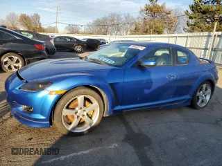 2004 Mazda RX-8 with VIN JM1FE173040110022, listed as a Copart auction lot 83032674 with 108,037 mi miles and Clean Title. Bid and sale history available at carsss.com. Image 1.