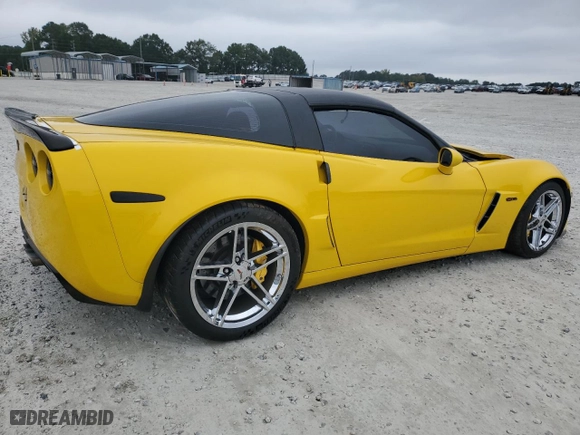 2008 Chevrolet Corvette Z06 with VIN 1G1YY26E985132577, listed as a Copart auction lot 71378644 with 80,760 mi miles and Salvage Title. Bid and sale history available at carsss.com. Image 3.