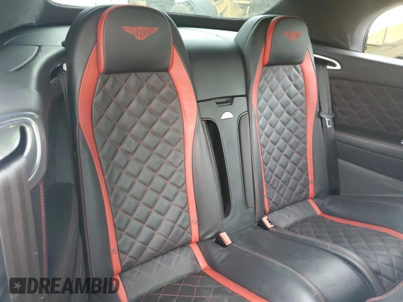 2017 Bentley Continental GT S with VIN SCBGH3ZA3HC064230, listed as a Copart auction lot 61330525 with 38,920 mi miles and Salvage title. Bid and sale history available at DreamBid. Image 10.