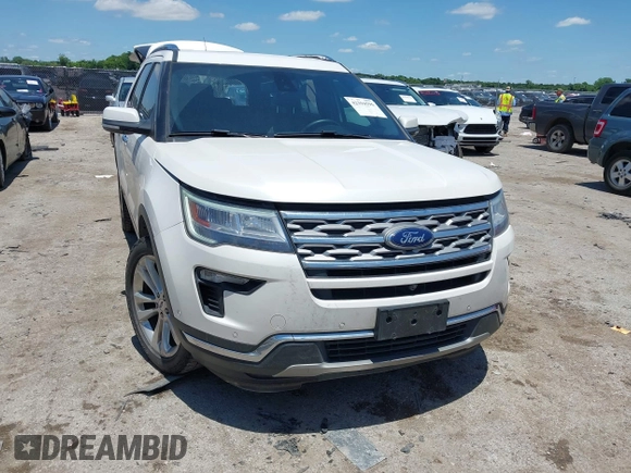 2018 Ford Explorer Limited с VIN 1FM5K8FH0JGC84536, выставлен на аукционе IAAI как лот 42394596 с пробегом 77 572 миль миль и . История ставок и продаж доступна на DreamBid. Изображение 1.