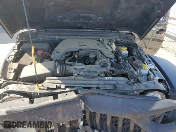 2020 Jeep Wrangler Unlimited Rubicon z VIN 1C4HJXFG4LW194482, wystawiony jako Copart lot #54494825 z przebiegiem 50 358 mil mil oraz Szkoda całkowita • Salvage title. Historia ofert i sprzedaży dostępna na DreamBid. Obrazek 11.