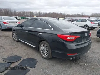2015 Hyundai Sonata Limited with VIN 5NPE34AF3FH106073, listed as a IAAI auction lot 41705413 with 107,405 mi miles and . Bid and sale history available at carsss.com. Image 3.