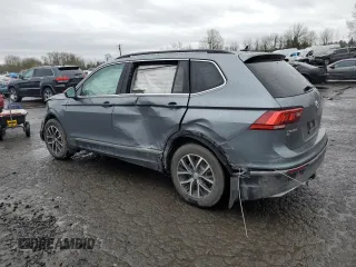 2021 Volkswagen Tiguan SE with VIN 3VV2B7AX7MM128098, listed as a Copart auction lot 49343505 with 46,231 mi miles and Salvage Title. Bid and sale history available at DreamBid. Image 2.