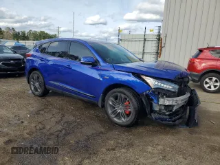 2021 Acura RDX w/A-Spec Package with VIN 5J8TC1H67ML008816, listed as a Copart auction lot 37631944 with 13,391 mi miles. Bid and sale history available at carsss.com. Image 4.