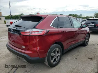 2019 Ford Edge SEL z VIN 2FMPK3J91KBC47516, wystawiony jako Copart lot #57580494 z przebiegiem 53 256 mil mil oraz Szkoda całkowita • Salvage title. Historia ofert i sprzedaży dostępna na DreamBid. Obrazek 3.
