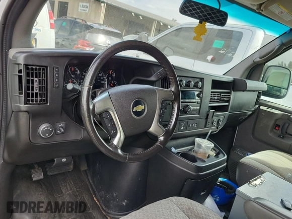 2015 Chevrolet Express Cargo with VIN 1GCZGTCG7F1172459, listed as a IAAI auction lot 42836177 with 156,729 mi miles and . Bid and sale history available at DreamBid. Image 5.