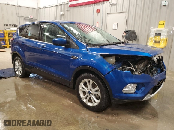 2017 Ford Escape SE with VIN 1FMCU9GD1HUB78854, listed as a Copart auction lot 51444205 with 97,399 mi miles and Salvage Title. Bid and sale history available at carsss.com. Image 4.