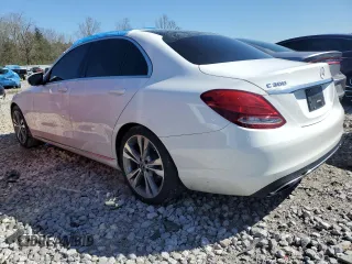 2018 Mercedes-Benz C with VIN 55SWF4JB6JU246892, listed as a Copart auction lot 48418205 with Not Provided miles and Salvage Title. Bid and sale history available at carsss.com. Image 2.