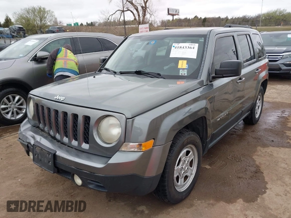 2012 Jeep Patriot Sport with VIN 1C4NJPBA4CD509247, listed as a IAAI auction lot 41843364 with 133,959 mi miles and . Bid and sale history available at DreamBid. Image 17.