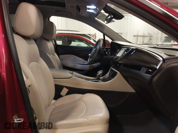 2019 Buick Envision Premium with VIN LRBFX3SX2KD145505, listed as a IAAI auction lot 41293870 with 80,130 mi miles and . Bid and sale history available at DreamBid. Image 5.