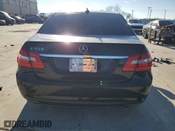 2011 Mercedes-Benz E 550 Luxury with VIN WDDHF7CB0BA492992, listed as a Copart auction lot 86627914 with 114,425 mi miles and Salvage Title. Bid and sale history available at DreamBid. Image 6.