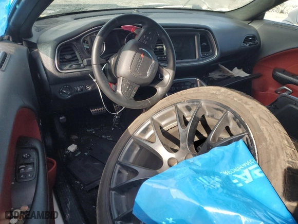 2016 Dodge Challenger R/T Scat Pack with VIN 2C3CDZFJ7GH346093, listed as a Copart auction lot 45508285 with 46,851 mi miles and Salvage Title. Bid and sale history available at carsss.com. Image 8.